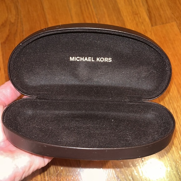 Michael Kors Brown large sunglass or eyewear case - Picture 7 of 9